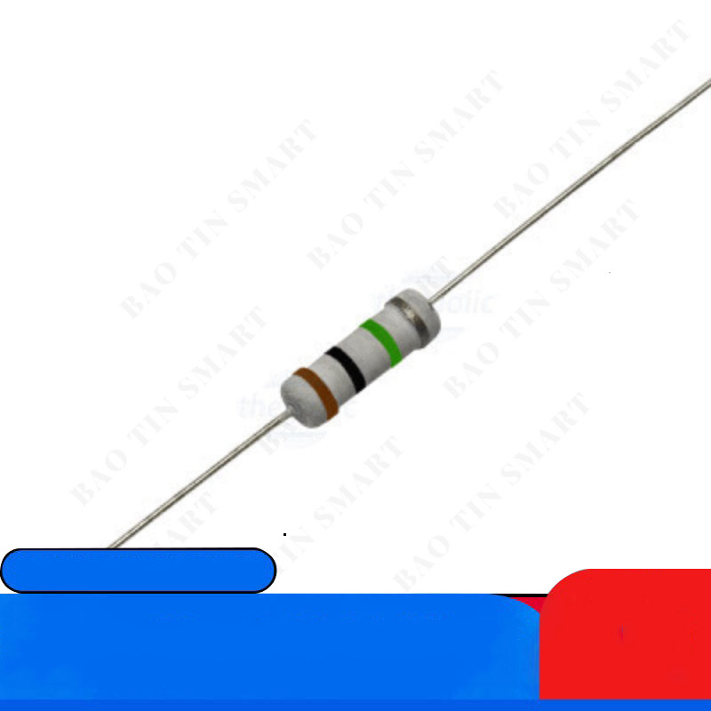 [50 Cái]- Điện Trở 1 MOhm 1W 5% 4 Vòng Màu Linh Kiện IC2 Linh Kiện IC2