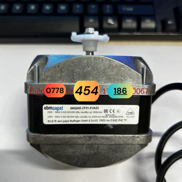 Động Cơ Điện M4Q045-CF01-01 60W 16W nguyên nhân Quạt