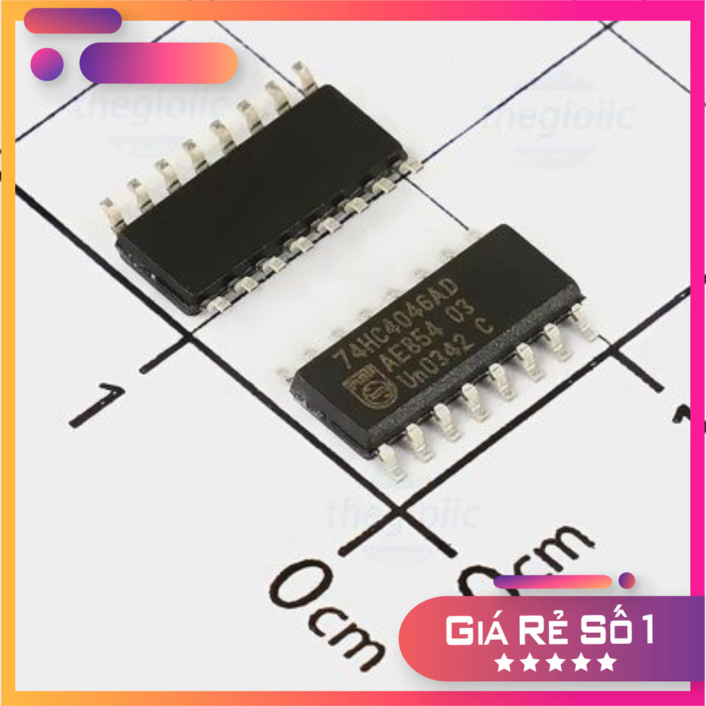 [3 Cái]- 74HC4046AD,653 IC PLL W/VCO 21MHz, 16-SOIC Linh Kiện Trường Giang 86