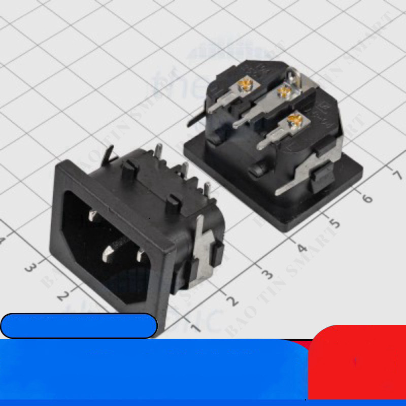 [2 Cái]- AC007 Đầu Nối Nguồn AC Hàn PCB 10A Linh Kiện IC2