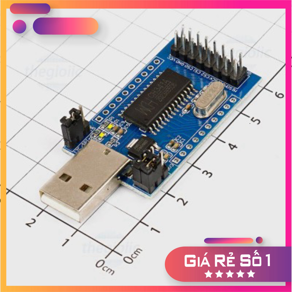CH341A Module Chuyển Đổi USB To UART/I2C/SPI Linh Kiện Trường Giang 86