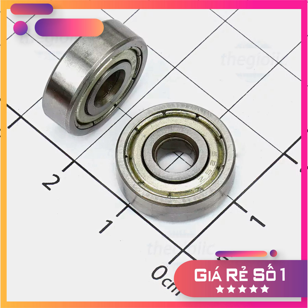 [10 Cái]- 625ZZ Bạc Đạn Vòng Bi Trong 5mm Ngoài 16mm Dày 5mm Linh Kiện Trường Giang 86