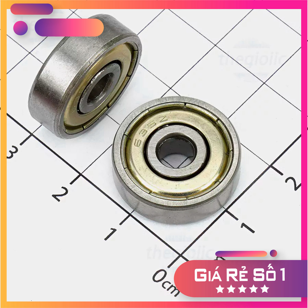 [5 Cái]- 635ZZ Bạc Đạn Vòng Bi Trong 5mm Ngoài 19mm Dày 6mm Linh Kiện Trường Giang 86