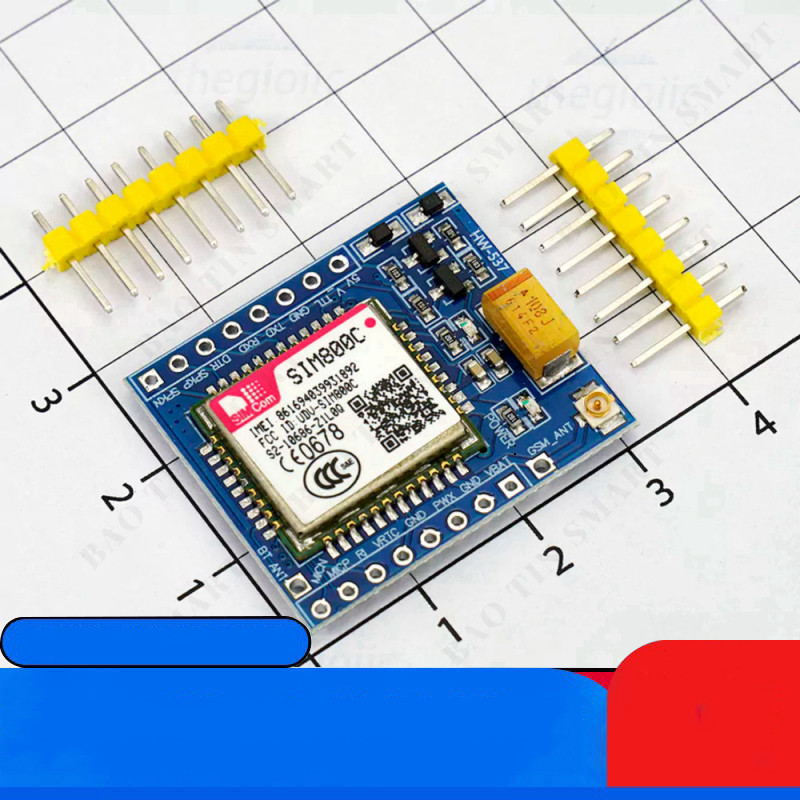 SIM800C Module GSM GPRS Mini Linh Kiện IC2 Linh Kiện IC2