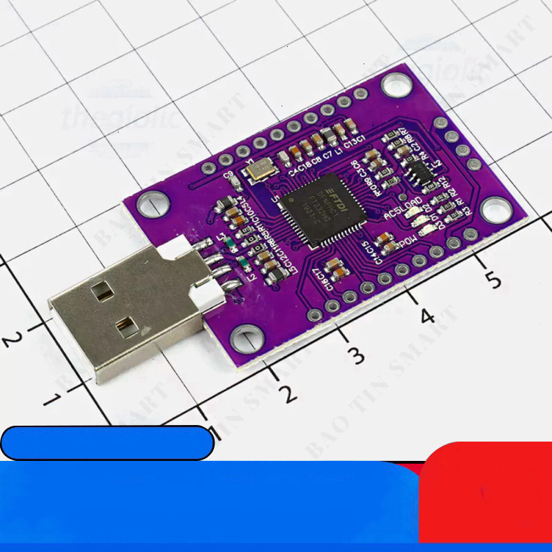FT232H Mạch Chuyển Đổi USB To JTAG UART FIFO SPI I2C Linh Kiện IC2