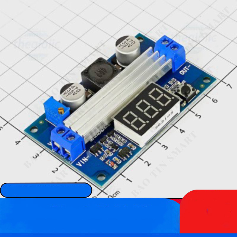 FP5139 Mạch Tăng Áp 3A 65W Có Hiển Thị Linh Kiện IC2 Linh Kiện IC2