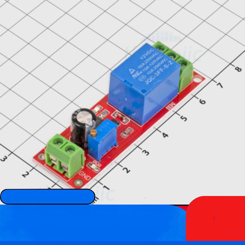 Mạch Timer NE555 Relay 12V Linh Kiện IC2 Linh Kiện IC2