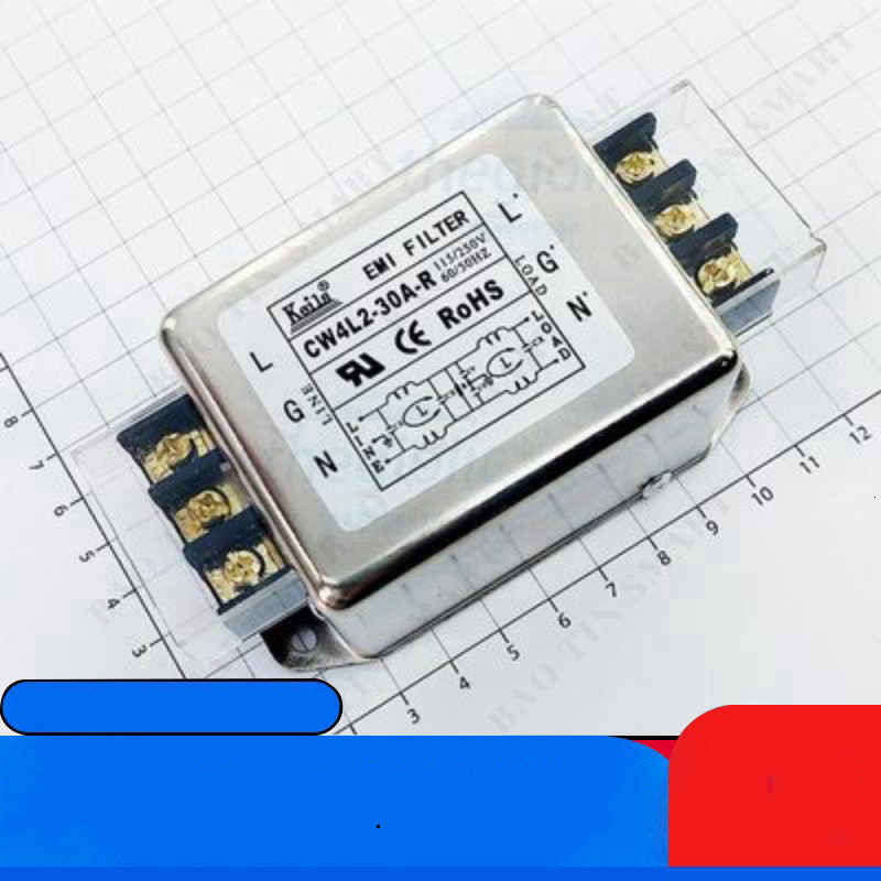 CW4L2-30A-R Bộ Lọc Nguồn 1 Pha 30A 115/250V Linh Kiện IC2