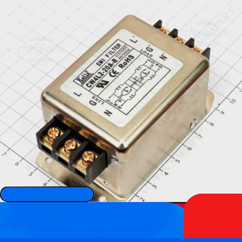 CW4L2-20A-R Bộ Lọc Nguồn 1 Pha 20A 115/250V Linh Kiện IC2