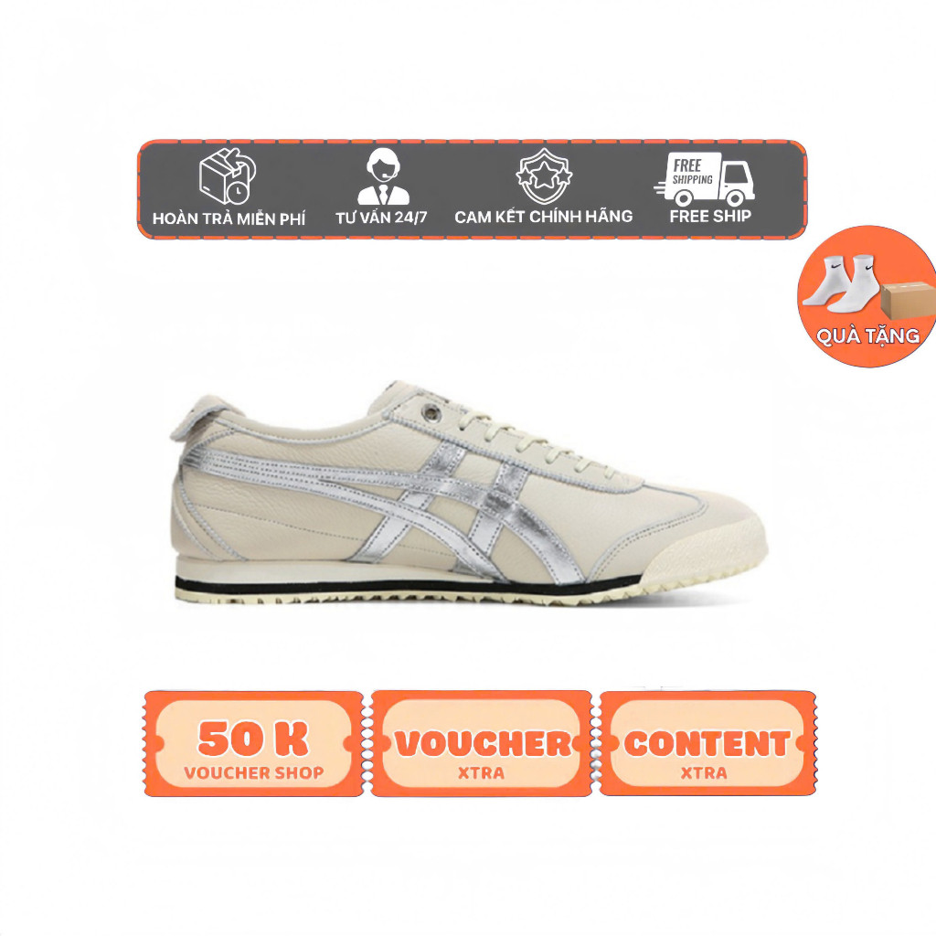 Giày Onitsuka Tiger Mexico 66 SD ‘Silver’ 1183A592-200