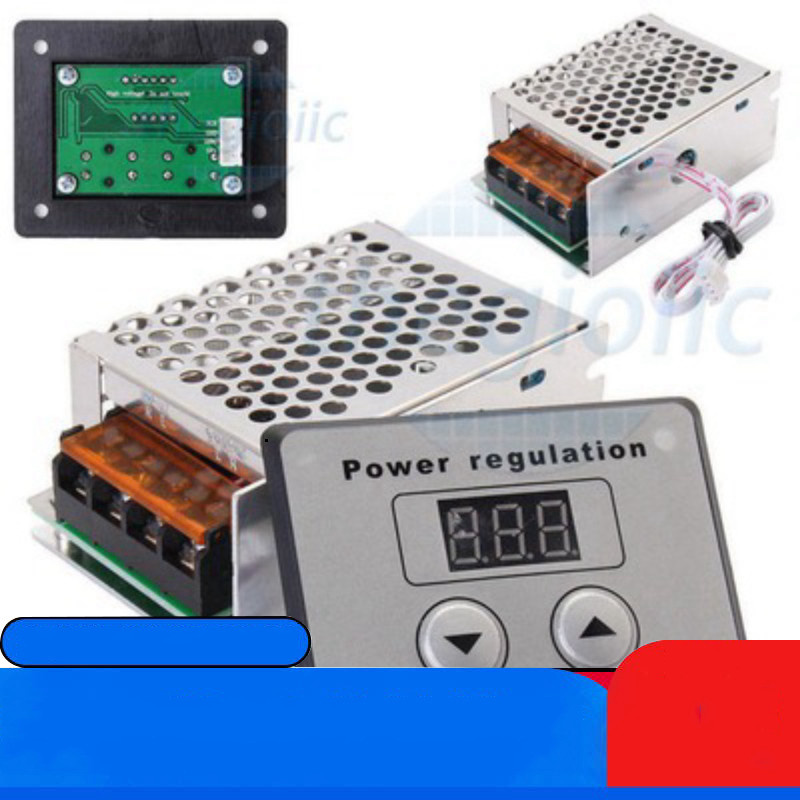 Mạch Chuyển Đổi AC-AC 220VAC 4000W Có Hiển Thị Linh Kiện IC2