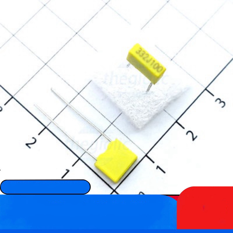 [20 Cái]- Tụ Kẹo Vàng 3.3nF 332J 100VDC CL71  Linh Kiện IC2