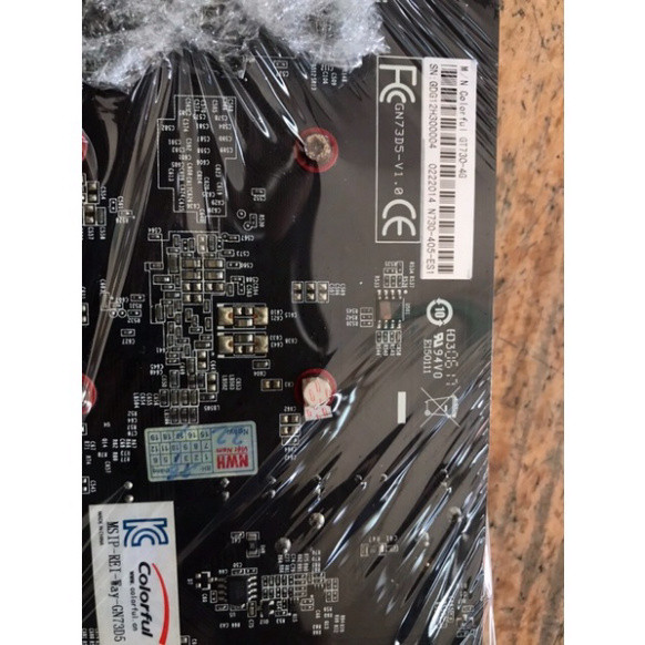 VGA Colorful GT 730 4G ddr3-còn bản bo lùn