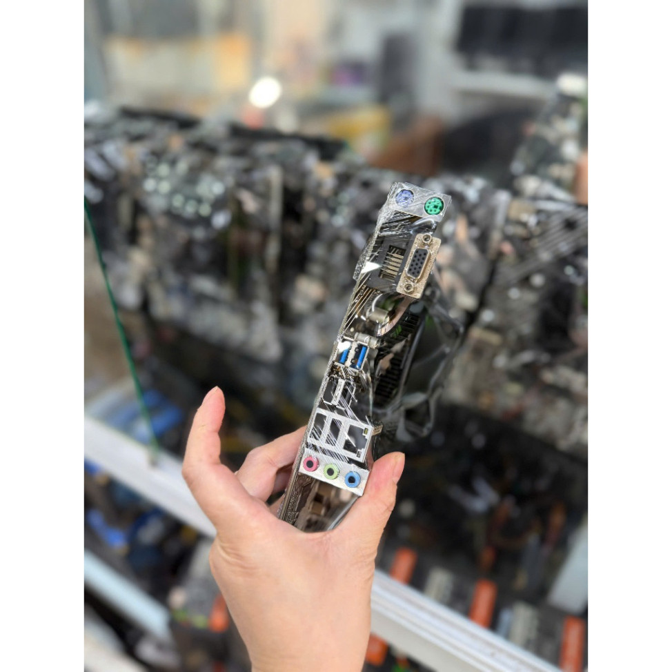 Combo main H510+i3/10100f+ram 8gb-kèm ảnh thực tế