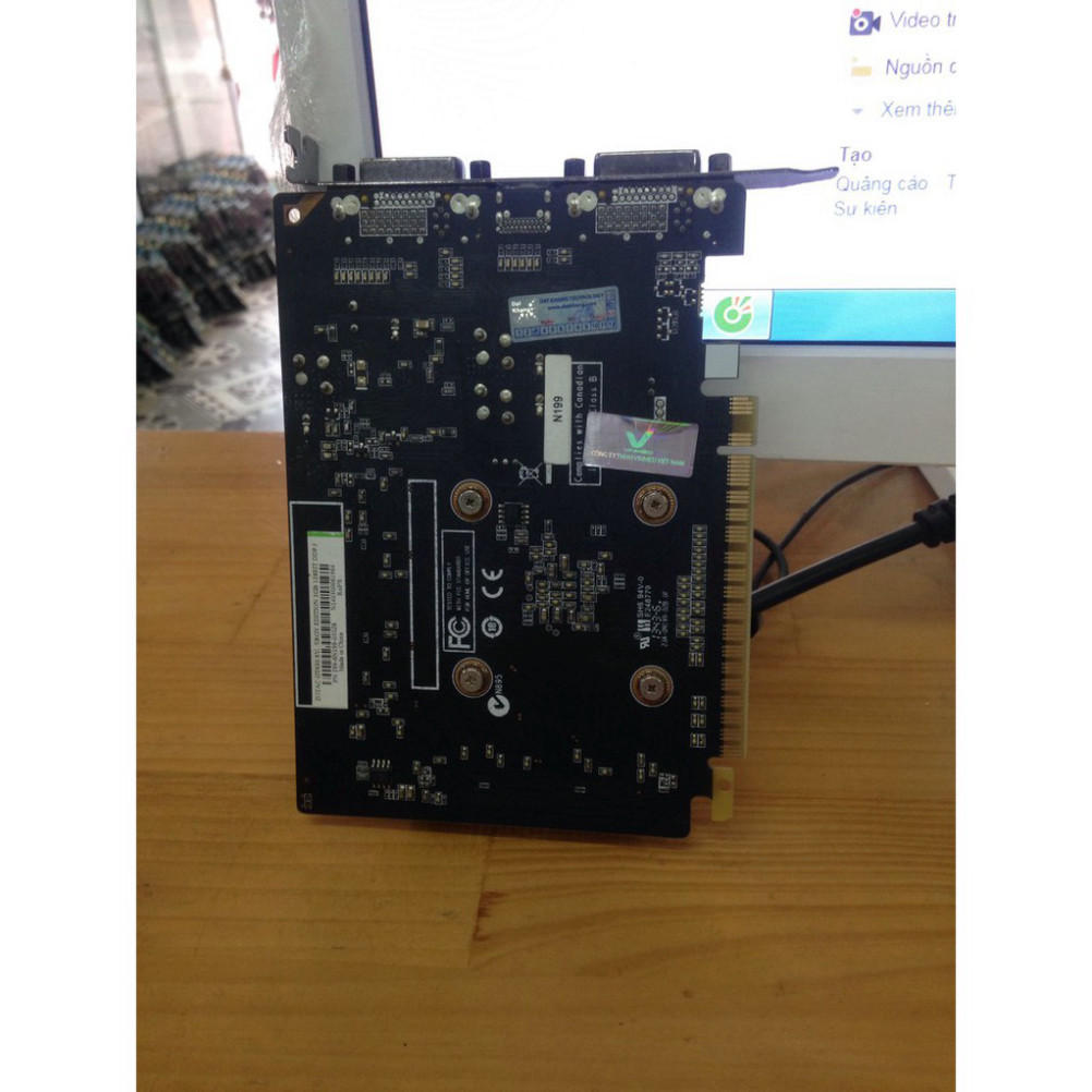 VGA Zotac GT630 2g 128bit dr3 cũ