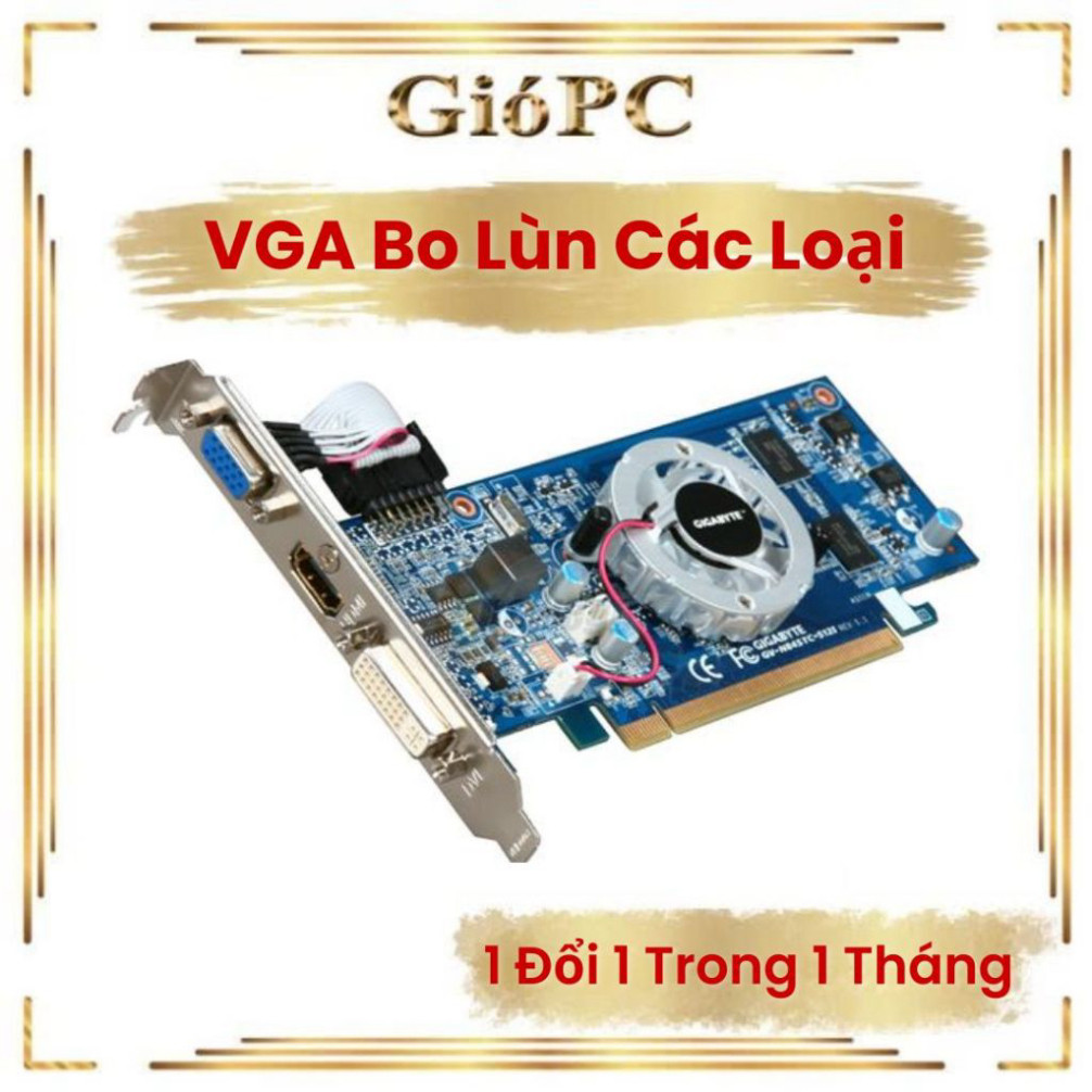 [ HOT ] VGA bo lùn GT 710, 720, 730 1G hàng đã qua sử dụng dùng xuất hình tuyệt vời luôn ạ