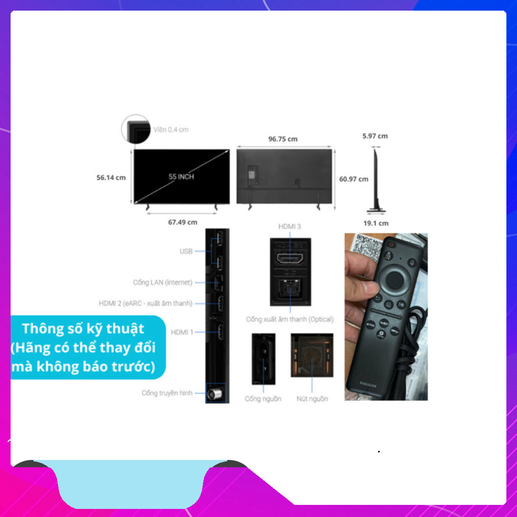 nhắn shop đặt hàng_ Smart TV Samsung QLED 43 inch 4K 43Q7FA 2025  VIỆT NAM _hàng mới 100%