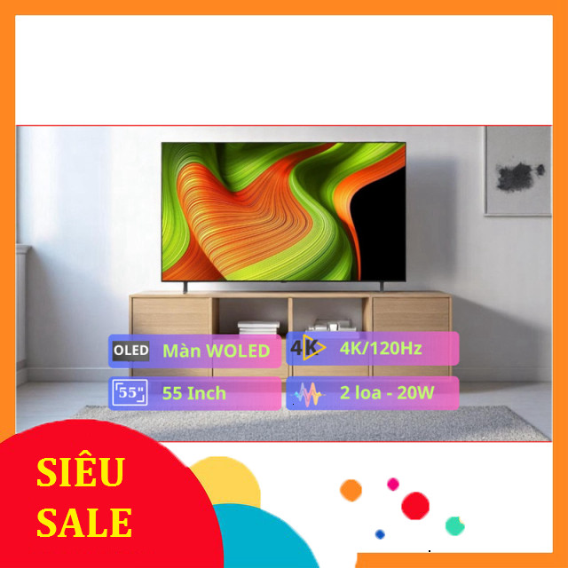 ib lấy mãu bh_ Smart Tivi OLED LG AI 4K 55 inch OLED55B5PSA 2025  INDONESIA _FREE SHIP