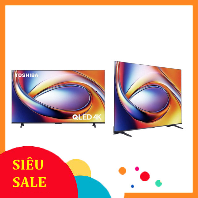 ib lấy mãu bh_ Smart Tivi QLED Toshiba AI 4K 65 inch 65M450RP 2025  Việt Nam _FREE SHIP