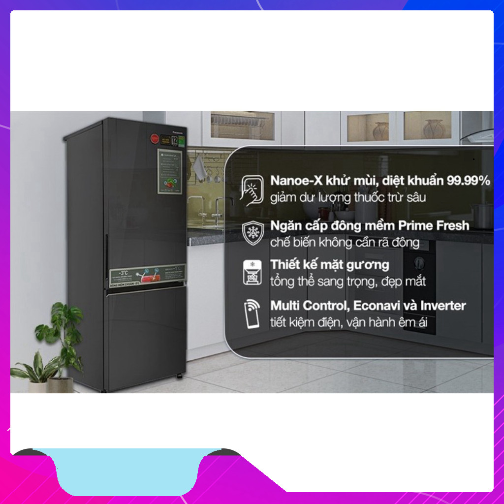 nhắn shop đặt hàng_ Tủ lạnh Panasonic Inverter 325 lít NRBC361VGMV năm ra mắt 2023  VIỆT NAM _hàng m