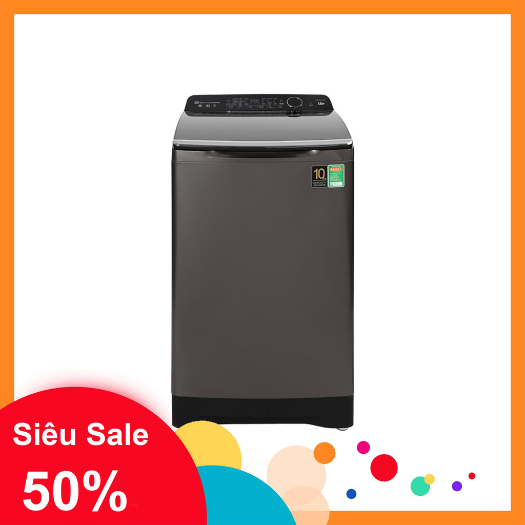 ib nhận mã_ Máy giặt Aqua Inverter 13 kg AQW DR130UGT PS  Điện Máy Kho Rẻ _hàng chính hãng, mới 100%
