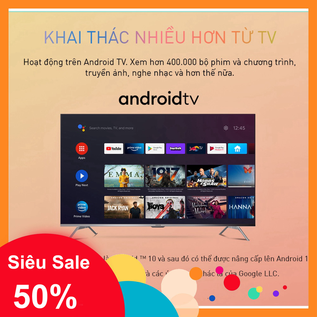 ib nhận mã_ Smart Tivi 55 Inch COOCAA 55S6G ProSilver 2021   _hàng chính hãng, mới 100%