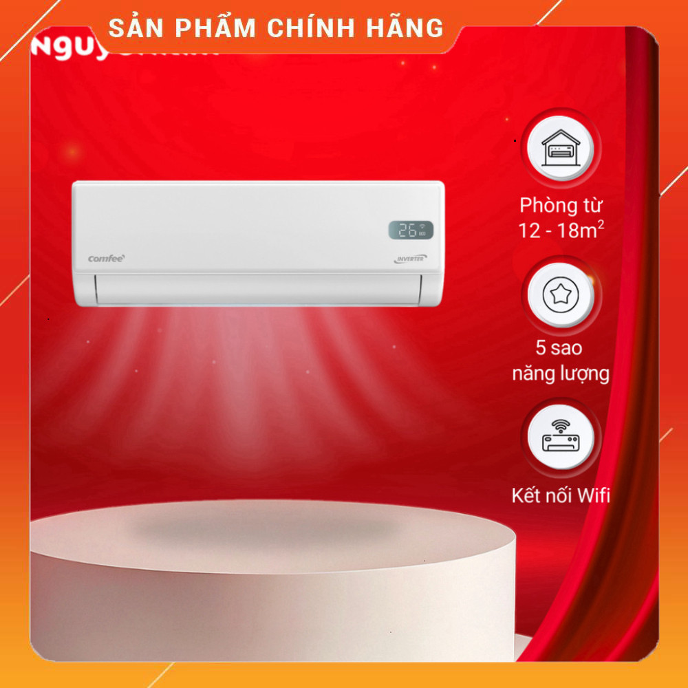 IB đặt hàng Máy Lạnh Comfee 1 HP CFS-10VGP Inverter Giá Tốt Tích Hợp GIAO HÀNG TOÀN QUỐC