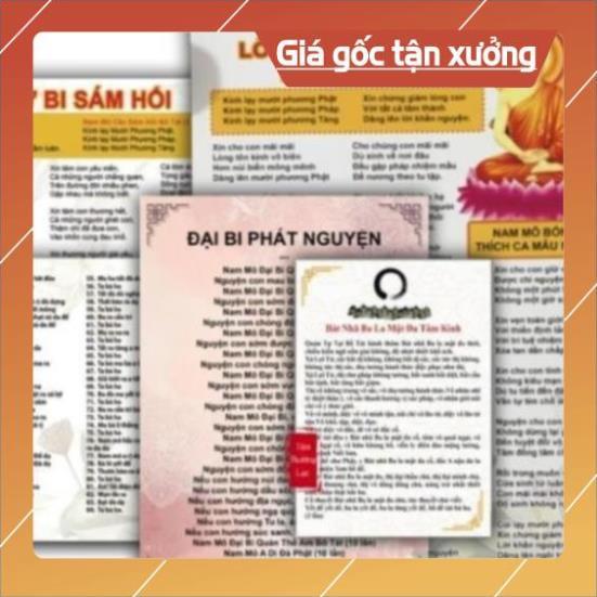 Bộ 8 Kinh Đọc Hàng Ngày Sám Hối, Hồi Hướng, Chú Đại Bi, Tâm Kinh, Khấn Nguyện, Đại Bi Phát Nguyện ch