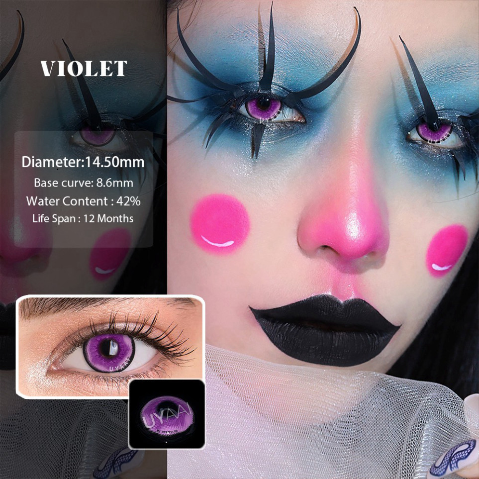 [Sẵn] Lens Cosplay Power/Makima/Hutao/Gojo [Miu Copslay]