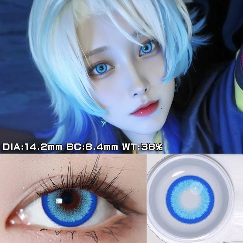 [Sẵn] Lens cosplay nhiều màu Miku/Ayaka/Bachira/Scaramauche/Kaiser - mã HotBlood siêu xinh [Miu Cosp