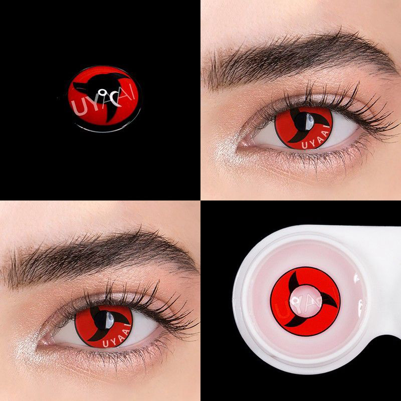 [Sẵn] Lens cosplay Naruto/Uchiha/Sasuke/Hinata - Kính áp tròng hóa trang [Miu Cosplay]