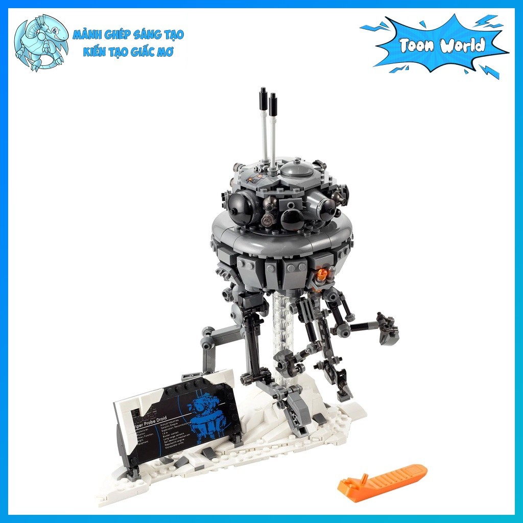 Mô hình 99918 Chiến tranh giữa vì sao Tàu thăm dò hoàng gia Droid - 75306 Mini