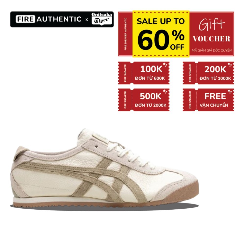 [ CHÍNH HÃNG ] Giày Onitsuka Tiger Mexico 66 'Birch Carbon' - The Sneaker Outlet