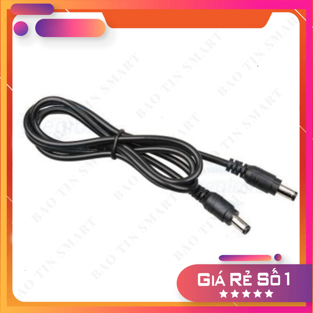 Dây DC5521 Đực Nối DC5521 Đực Dài 50cm Điện Tử Thường Tín
