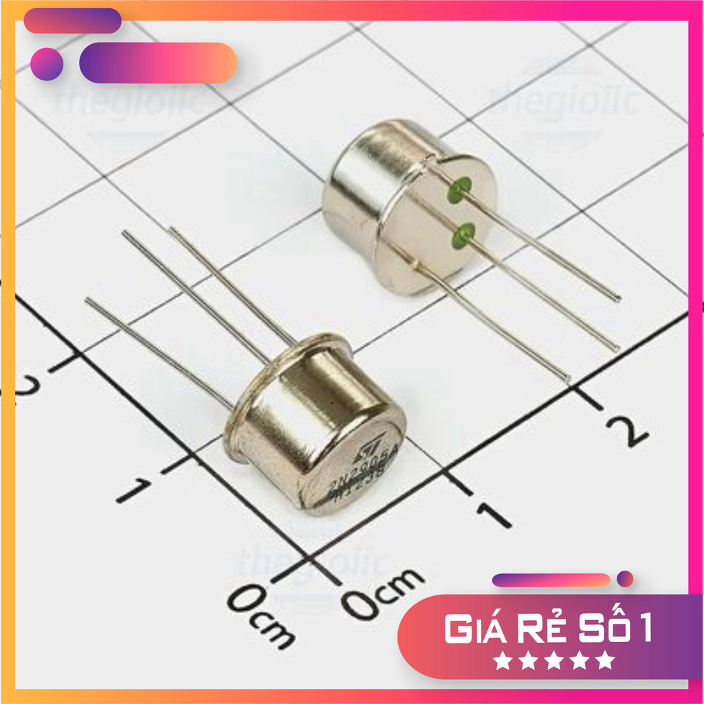 [2 Cái]- 2N2905A Transistor PNP 60V 0.6A 3 Chân TO-39 Điện Tử Thường Tín