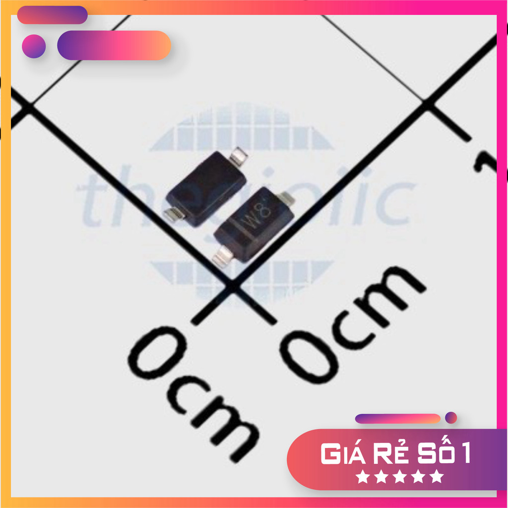 [50 Cái]- BZT52C5V1 Diode Zener 5.1V 500mW Điện Tử Thường Tín