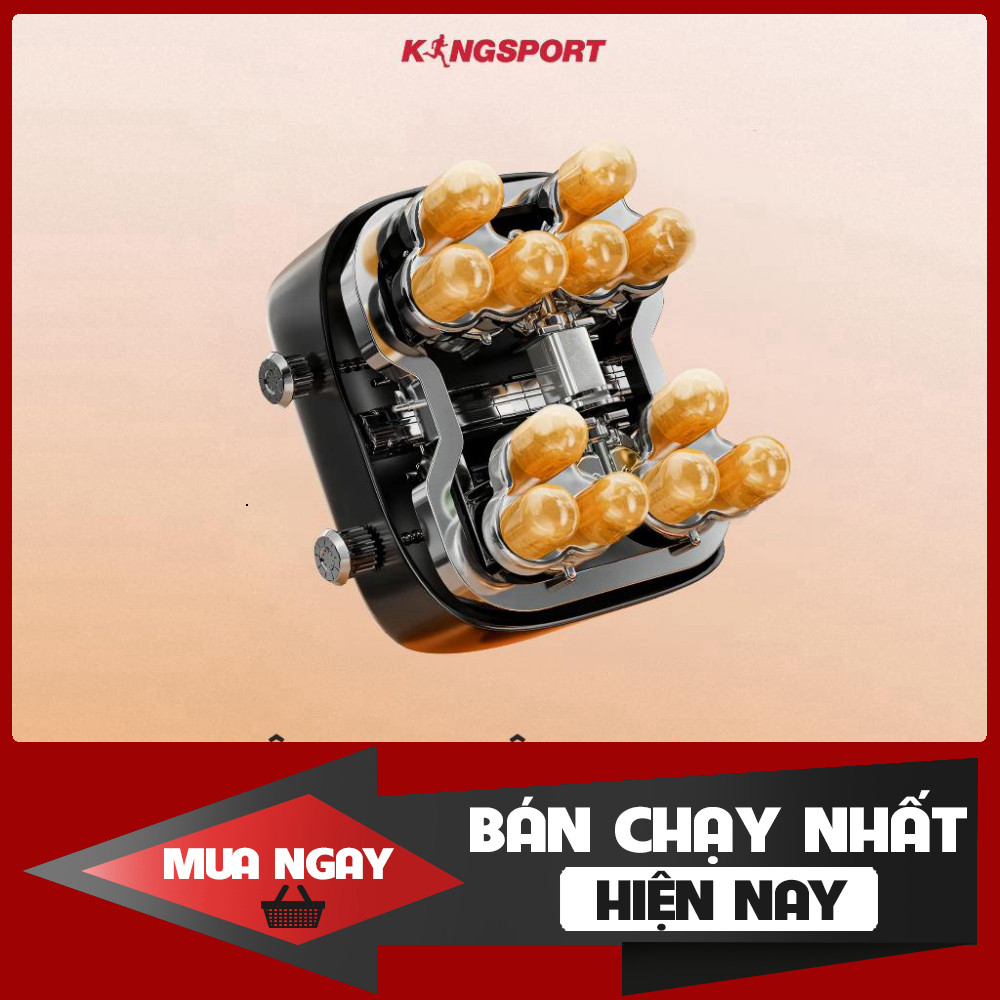 ib lấy mã bh_   Ghế massage KINGSPORT Standard G2 con lăn di chuyển cổ vai, thiết kế hiện đại _FREE 