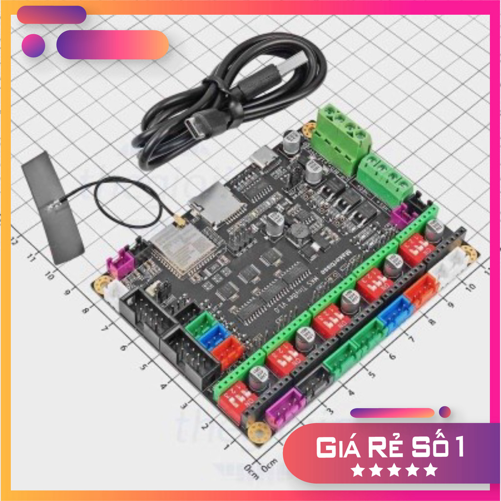 MKS TinyBee Module Điều Khiển Máy In 3D Tích Hợp ESP32 12~24VDC Điện Tử Thường Tín