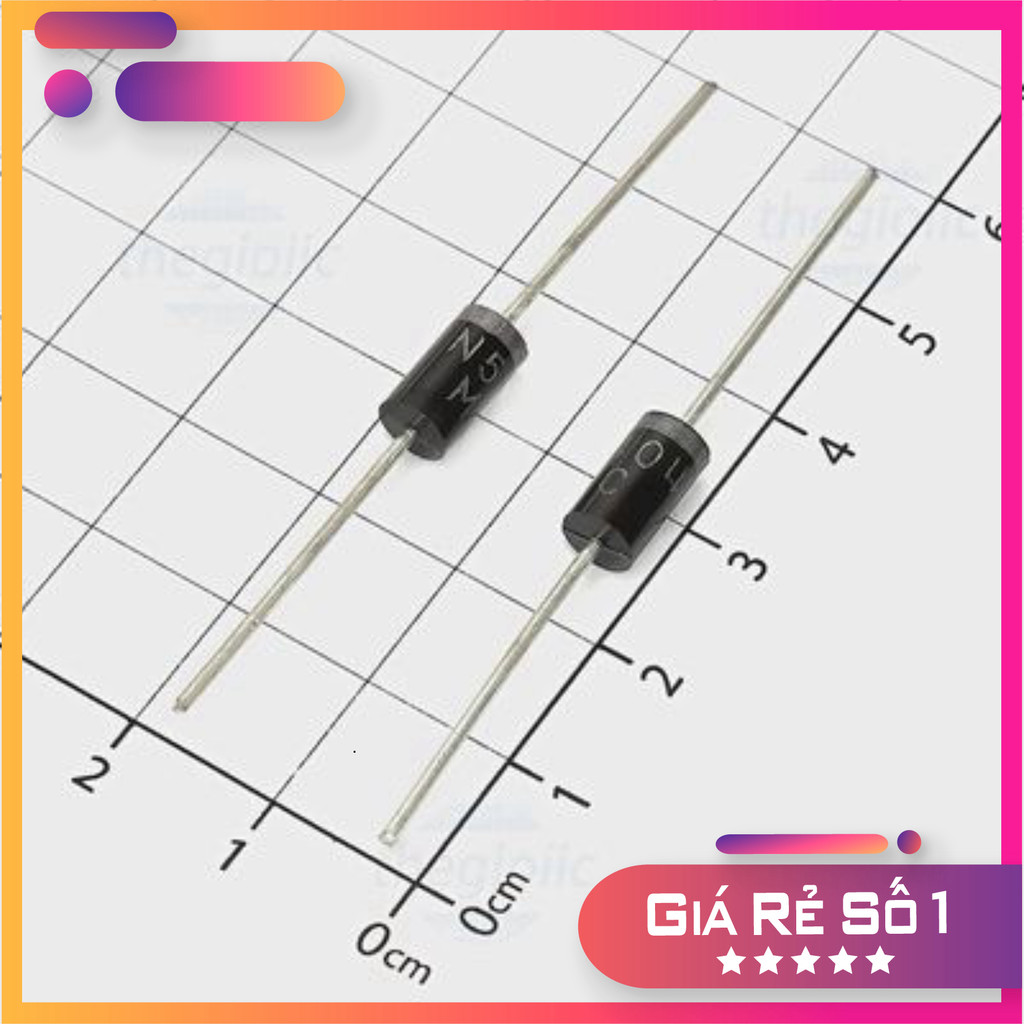[30 Cái]- 1N5404 Diode Chỉnh Lưu 3A 400V DO-201AD Điện Tử Thường Tín