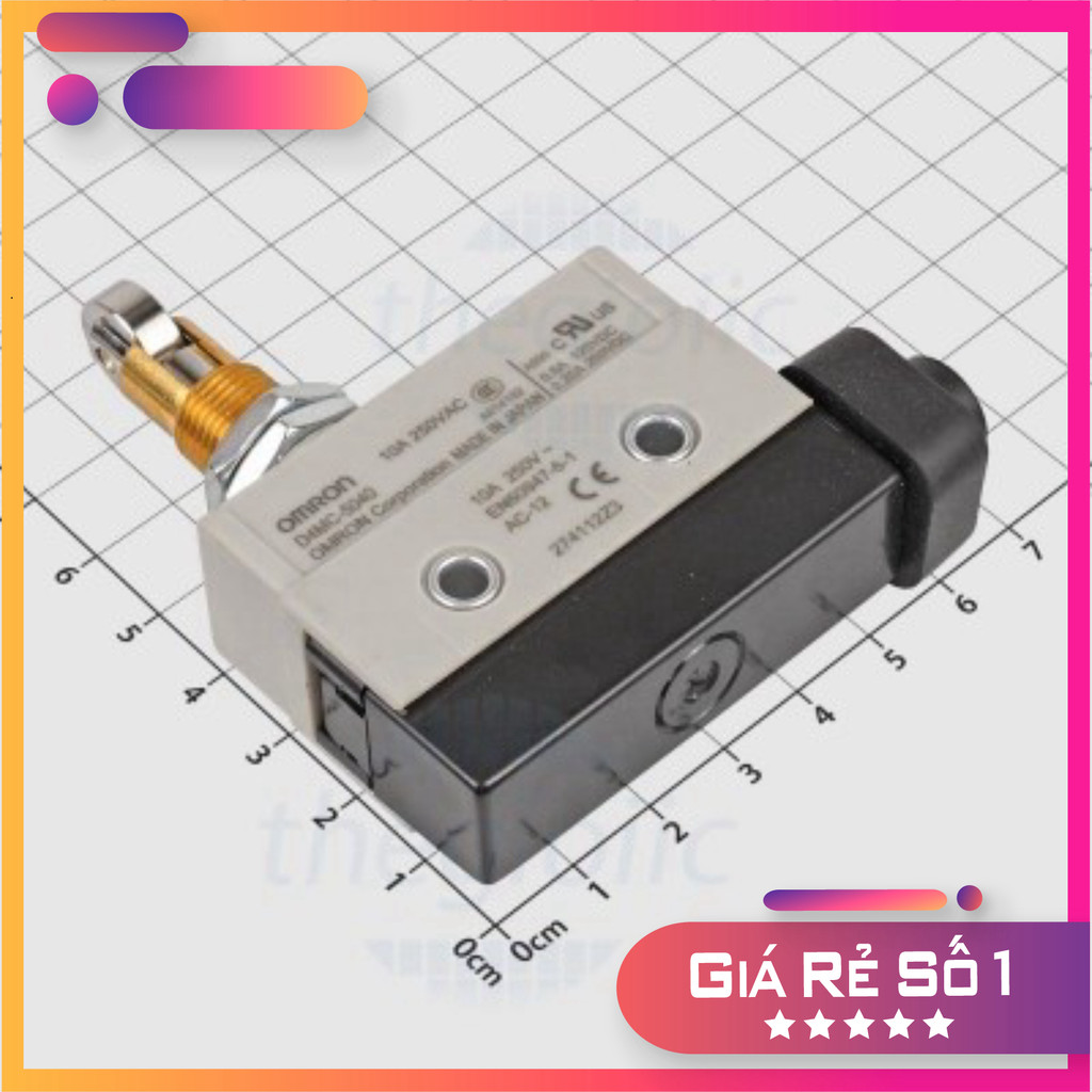 D4MC-5040 Công Tắc Hành trình Omron 250VAC 10A Điện Tử Thường Tín
