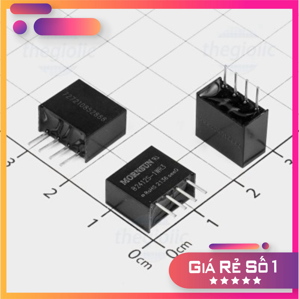 B2412S-1WR3 Chuyển Đổi DC-DC Vào 24V Ra 12V 1W Linh Kiện Trường Giang 86