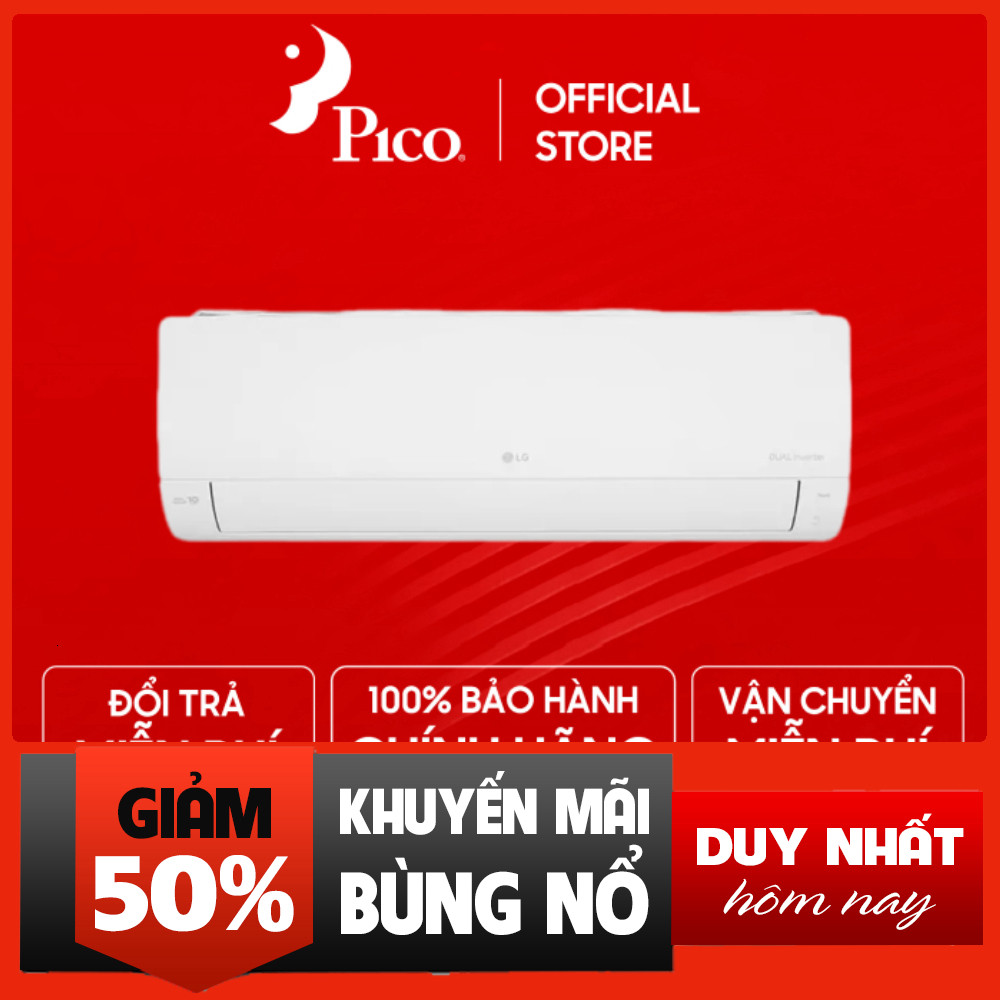 Điều hòa LG 1 Chiều Dual Inverter 18.000 BTU Mới 2025 IEC18M1