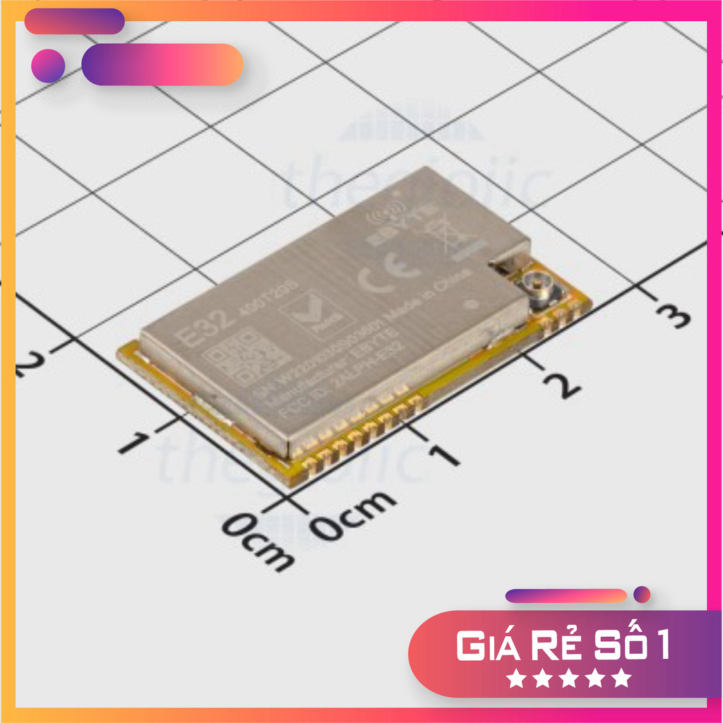 E32-400T20S SX1278 Thu Phát Lora 470MHz UART 3000m Linh Kiện Trường Giang 86
