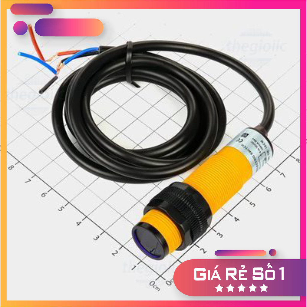 E3F-DS10P1 Cảm Biến Khoảng Cách Vật Cản 10cm PNP-NO Linh Kiện Trường Giang 86