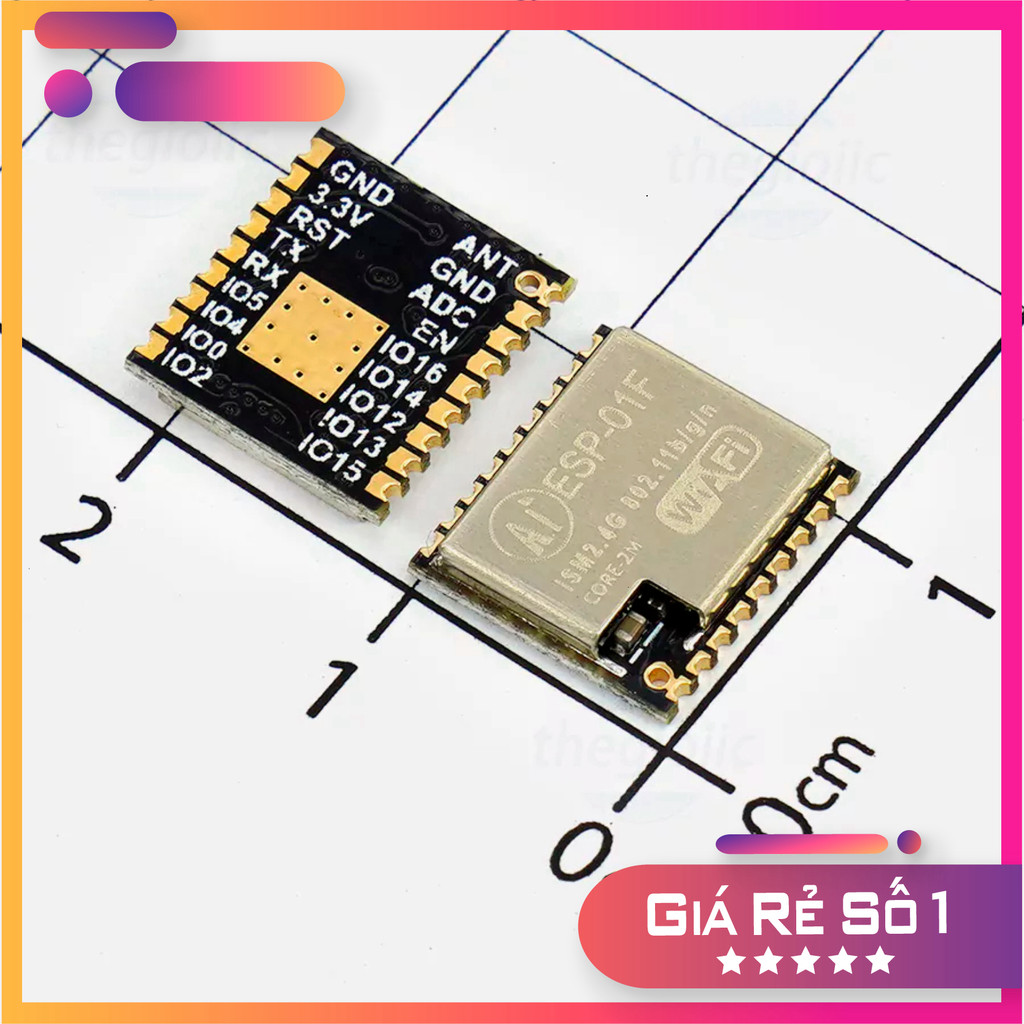 ESP-01F ESP8285 AI-Thinker Mạch Thu Phát Wifi Linh Kiện Trường Giang 86