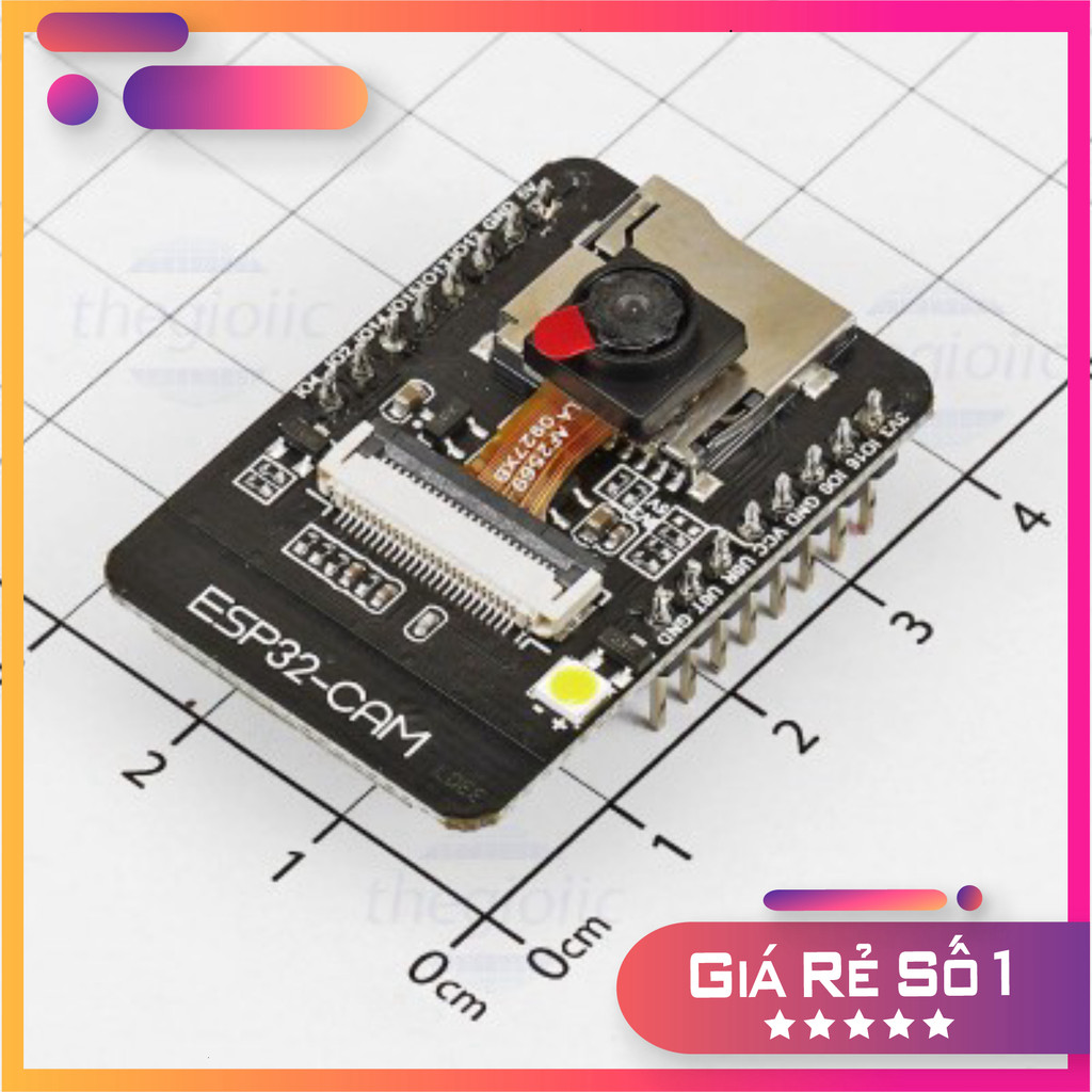ESP32-CAM AI-Thinker Bluetooth Camera OV2640 Module Linh Kiện Trường Giang 86