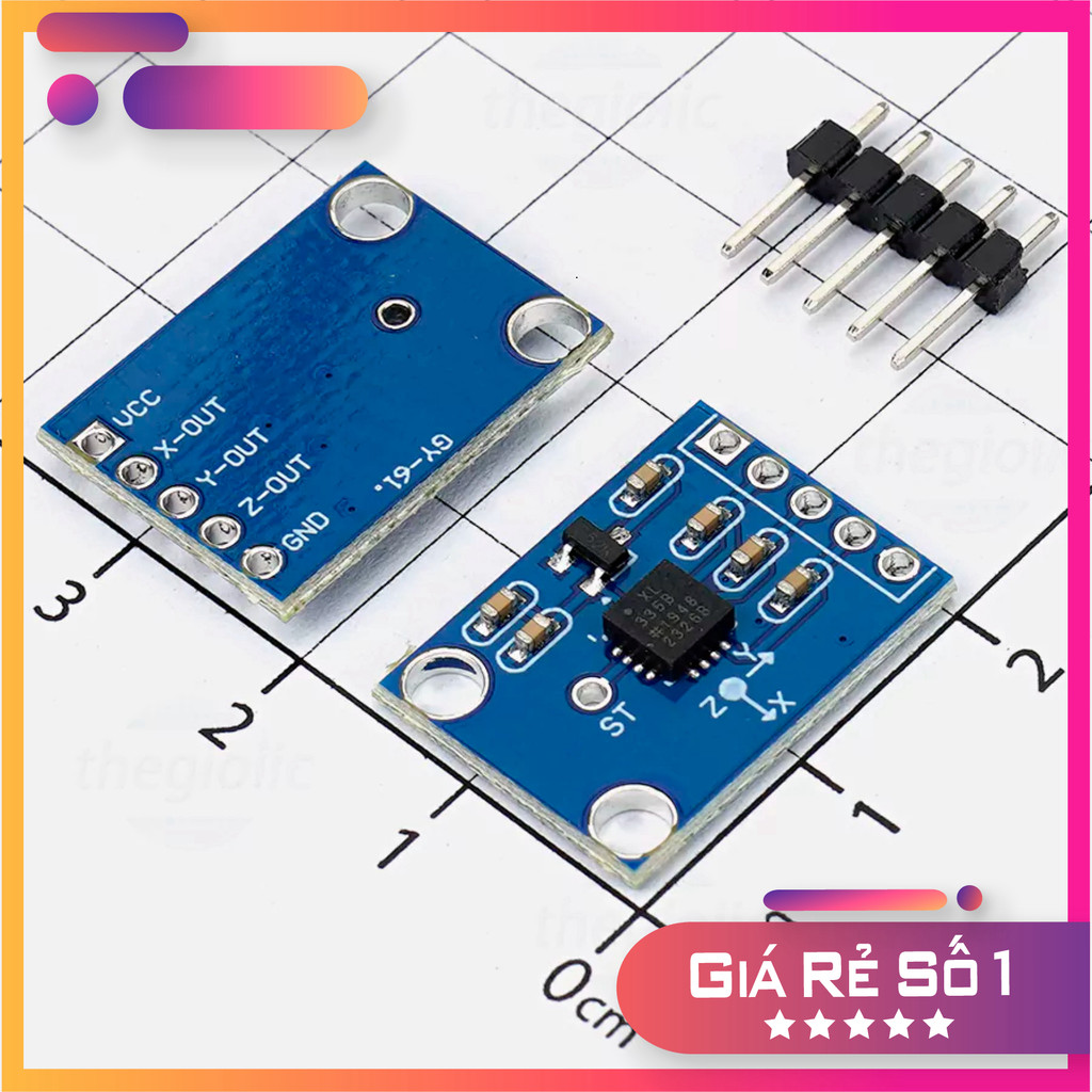 GY-61 ADXL335 Mạch Cảm Biến Gia Tốc Linh Kiện Trường Giang 86