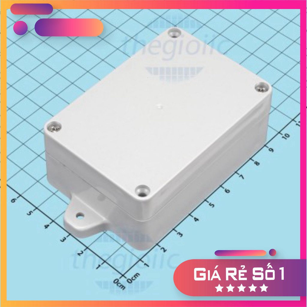 Hộp Nhựa Chống Nước 85x58x33 Có Tai Linh Kiện Trường Giang 86