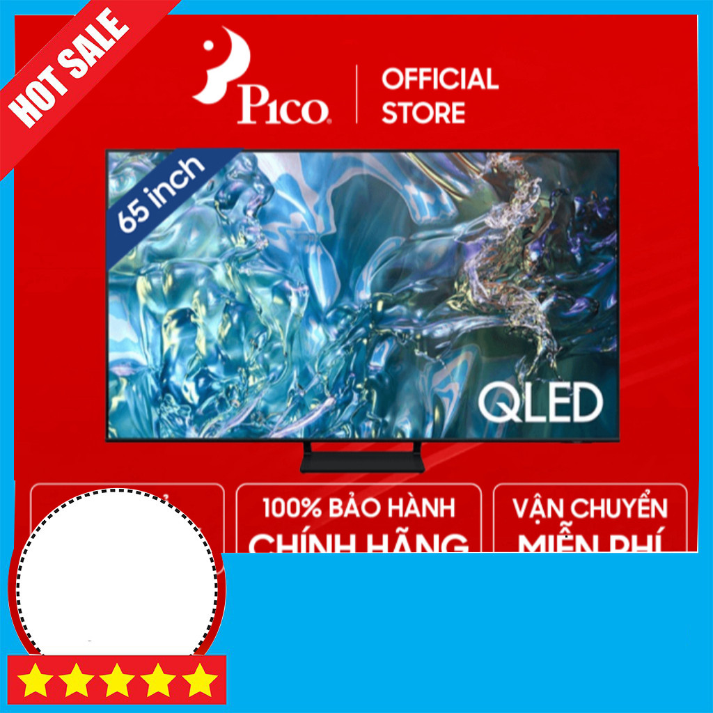 Khuyến mãi  SAMSUNG Tivi QLED 4K 65 Inch Smart Tivi QA65Q60D Có Tìm Kiếm Giọng Nói Tiếng Việt 2024 G