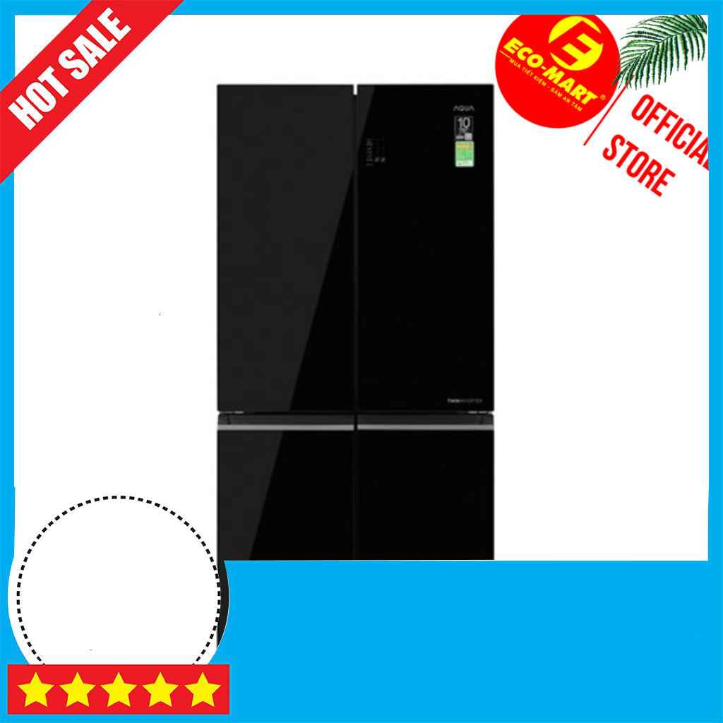 Khuyến mãi  Tủ Lạnh AQR-M536XA 469 Lít Multi Door Inverter Bảo Hành 5 Năm Giao toàn quốc